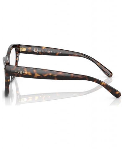 Women's Cat Eye Eyeglasses VO544652-O Havana $13.86 Womens