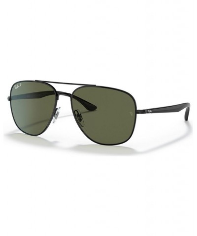 Unisex Polarized Sunglasses RB3683 56 Black $20.10 Unisex