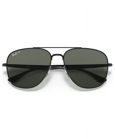 Unisex Polarized Sunglasses RB3683 56 Black $20.10 Unisex