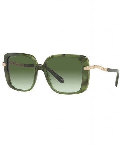 Women's Sunglasses BV8237B 55 Marble Green $83.13 Womens