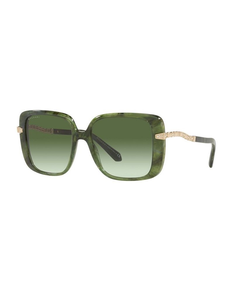 Women's Sunglasses BV8237B 55 Marble Green $83.13 Womens