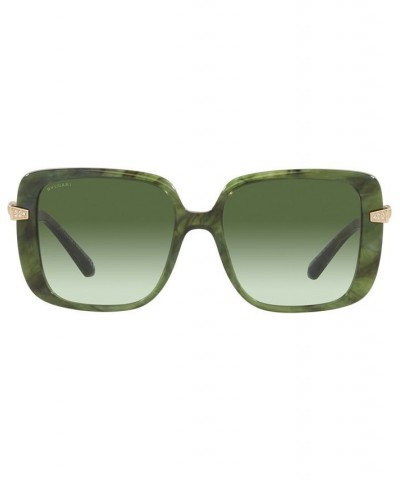 Women's Sunglasses BV8237B 55 Marble Green $83.13 Womens