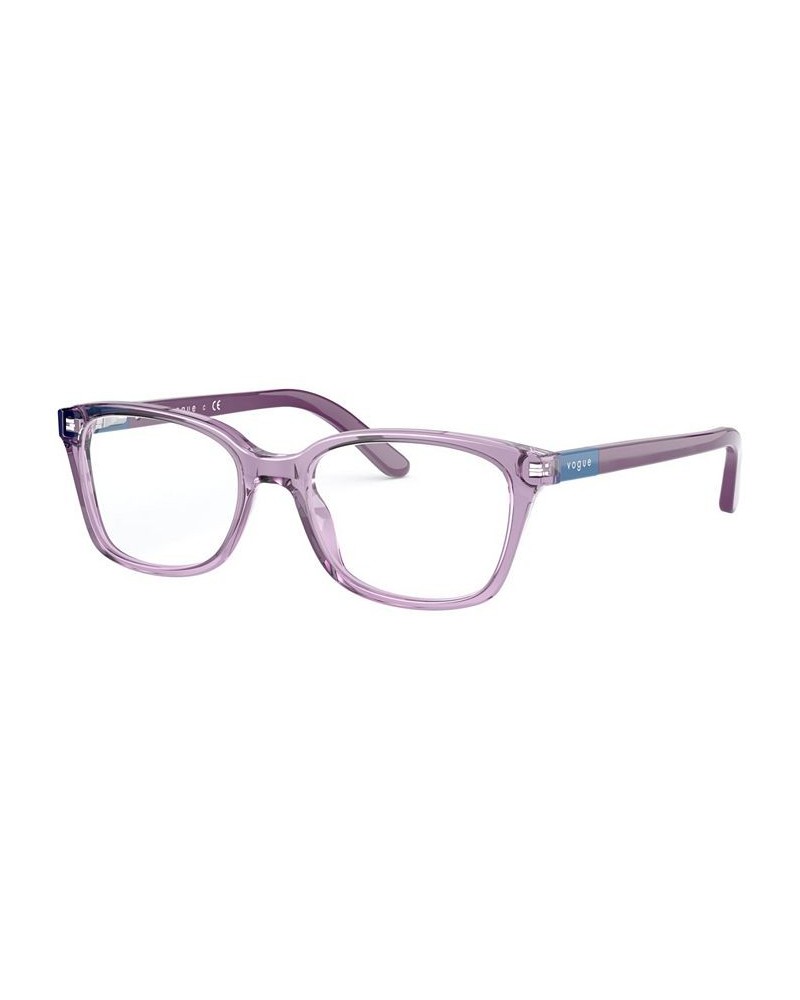 VY2001 Unisex Square Eyeglasses Transparen $22.95 Unisex