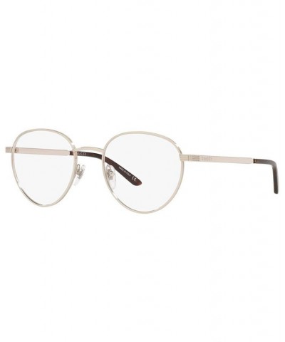 Men's Round Eyeglasses GC001525 Gold-Tone $117.45 Mens