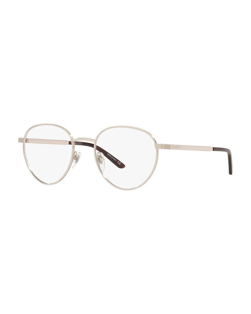 Men's Round Eyeglasses GC001525 Gold-Tone $117.45 Mens