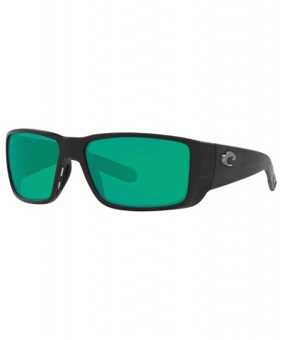 Polarized BLACKFIN PRO Sunglasses 6S9078 60 11 MATTE BLACK/GRAY SILVER MIRROR 580G $31.24 Unisex