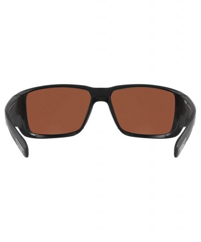 Polarized BLACKFIN PRO Sunglasses 6S9078 60 11 MATTE BLACK/GRAY SILVER MIRROR 580G $31.24 Unisex