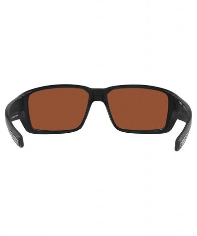 Polarized BLACKFIN PRO Sunglasses 6S9078 60 11 MATTE BLACK/GRAY SILVER MIRROR 580G $31.24 Unisex