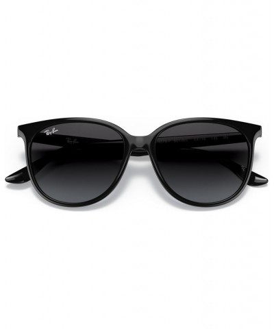 Women's Low Bridge Fit Sunglasses Rb4378 54 Black $15.50 Womens