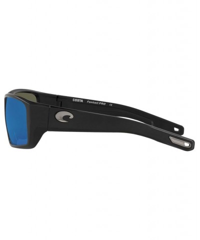 Polarized BLACKFIN PRO Sunglasses 6S9078 60 11 MATTE BLACK/GRAY SILVER MIRROR 580G $31.24 Unisex