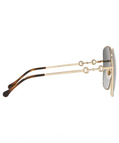 Sunglasses GG0879S 61 GOLD/GREY $52.00 Unisex