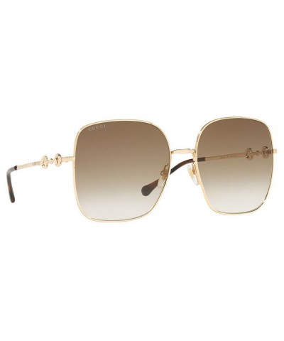 Sunglasses GG0879S 61 GOLD/GREY $52.00 Unisex