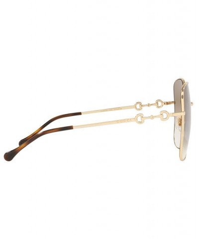 Sunglasses GG0879S 61 GOLD/GREY $52.00 Unisex