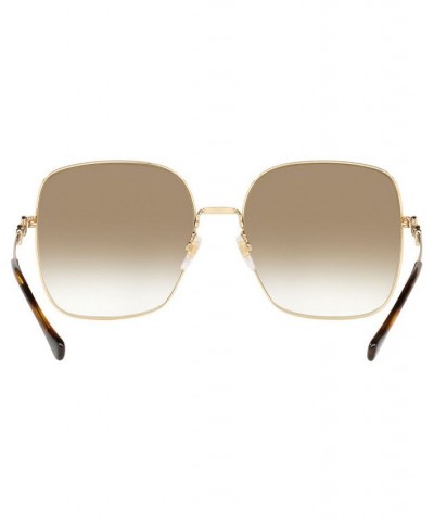 Sunglasses GG0879S 61 GOLD/GREY $52.00 Unisex