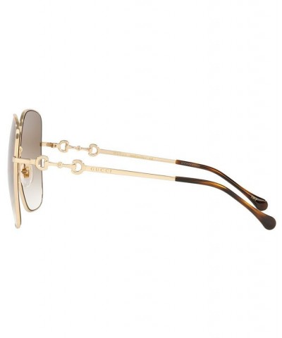 Sunglasses GG0879S 61 GOLD/GREY $52.00 Unisex