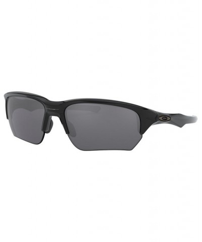 Unisex Rectangle Sunglasses OO9363 64 Flak Beta Black $30.60 Unisex