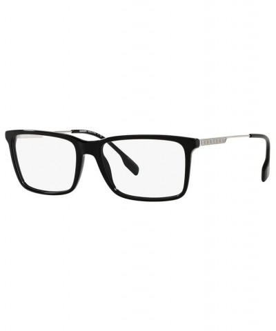 BE2339 Men's Rectangle Eyeglasses Black $21.98 Mens