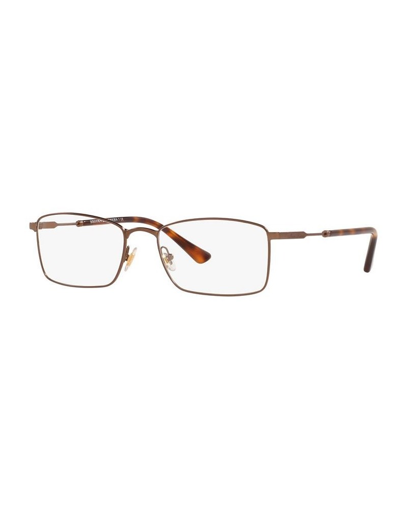 Brooks Brothers BB1073T Men's Rectangle Eyeglasses Brown $28.00 Mens