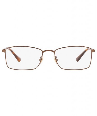 Brooks Brothers BB1073T Men's Rectangle Eyeglasses Brown $28.00 Mens