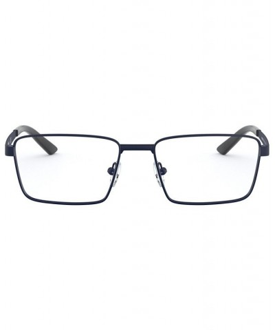 AN6123 Men's Rectangle Eyeglasses Blue $18.23 Mens