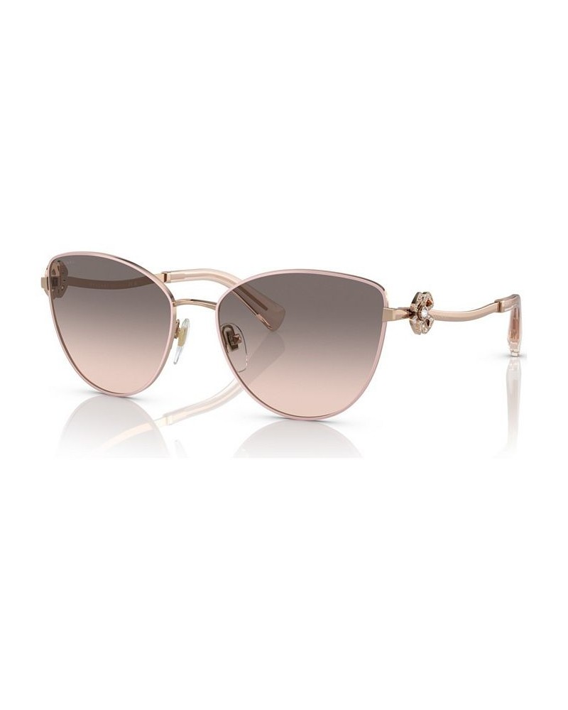 Women's Sunglasses BV6185B57-Y Pale Gold Tone $148.68 Womens