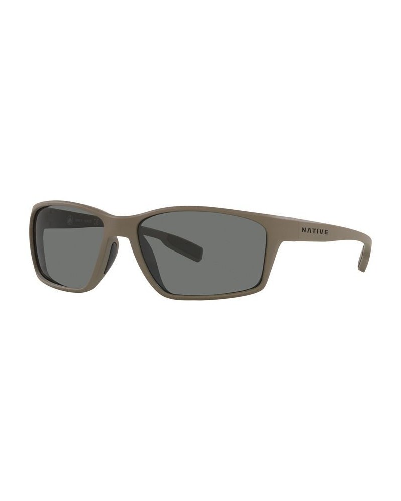 Native Men's Polarized Sunglasses XD9037 KODIAK XP 60 Matte Black $8.26 Mens