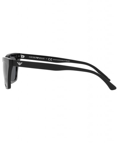 Women's Sunglasses EA4169 54 Black $55.50 Womens