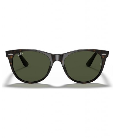 Unisex Sunglasses RB2185 55 WAYFARER II CLASSIC Havana - Green $30.97 Unisex