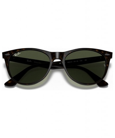 Unisex Sunglasses RB2185 55 WAYFARER II CLASSIC Havana - Green $30.97 Unisex