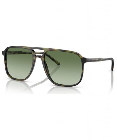 Men's Sunglasses DG442358-Y Green Havana $58.00 Mens