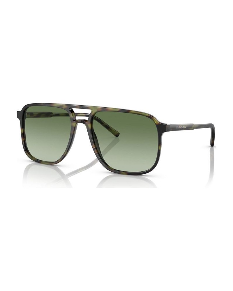 Men's Sunglasses DG442358-Y Green Havana $58.00 Mens