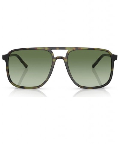 Men's Sunglasses DG442358-Y Green Havana $58.00 Mens