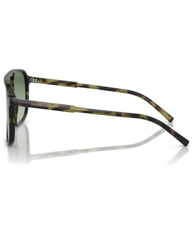 Men's Sunglasses DG442358-Y Green Havana $58.00 Mens