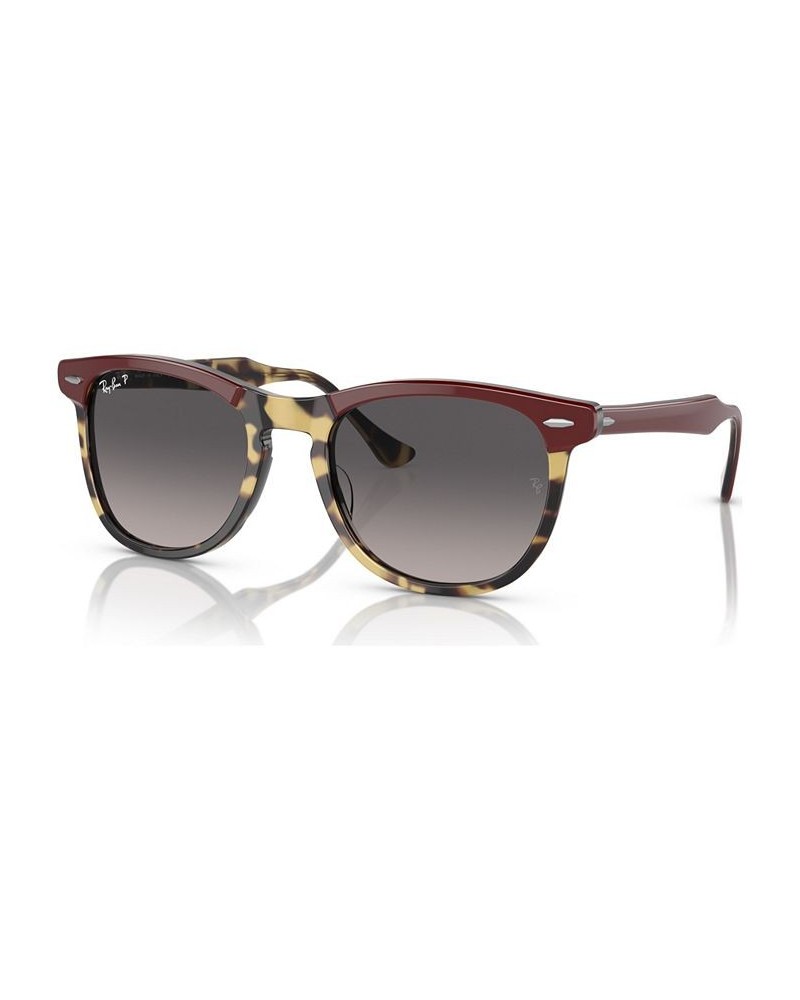 Unisex Eagle Eye Polarized Sunglasses RB239853-YP 53 Havana on Transparent Brown $33.60 Unisex