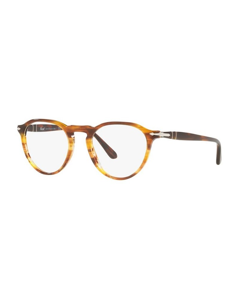 PO3286V Men's Phantos Eyeglasses Black $79.17 Mens