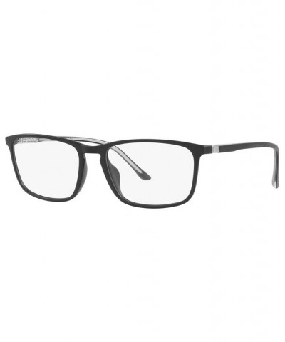SH3073 Men's Pillow Eyeglasses Black $52.78 Mens