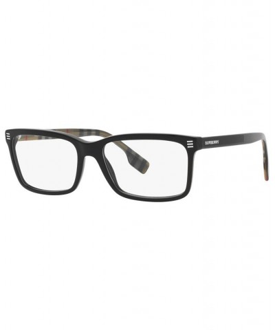 BE2352 FOSTER Men's Rectangle Eyeglasses Black $32.23 Mens