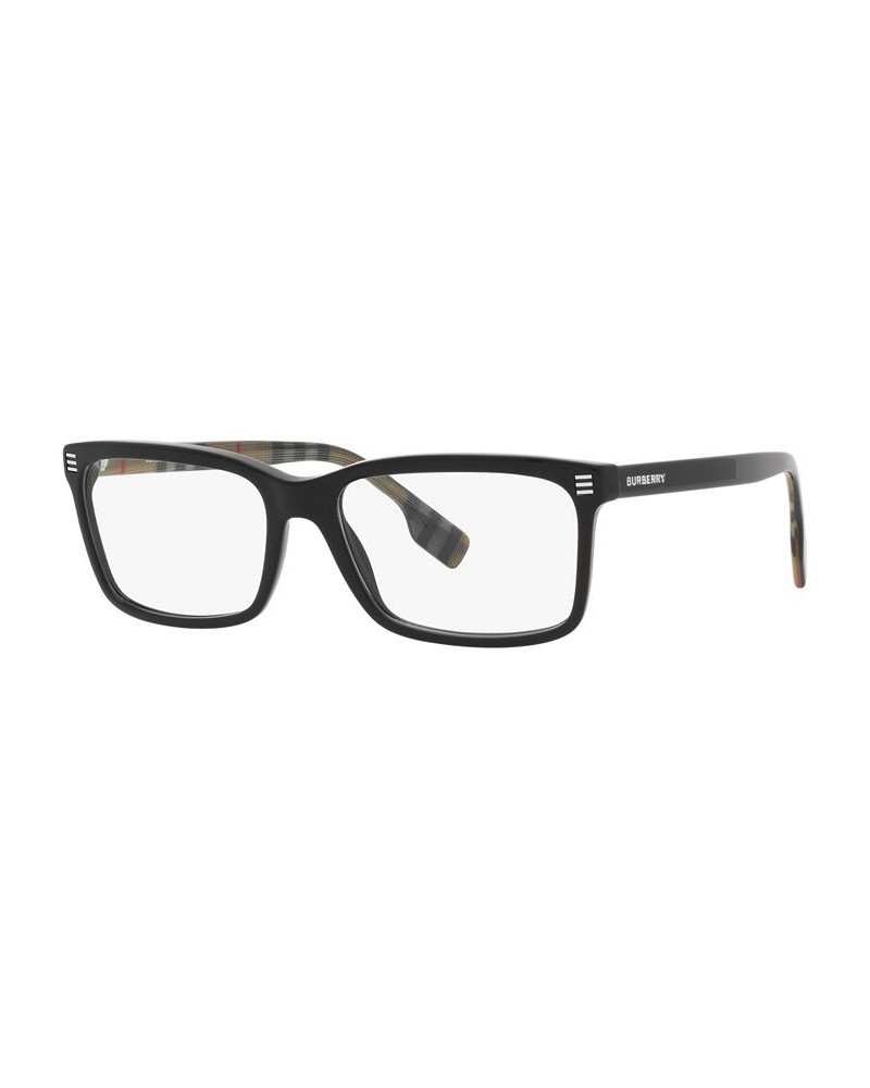 BE2352 FOSTER Men's Rectangle Eyeglasses Black $32.23 Mens