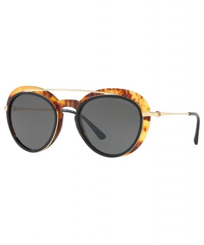 Sunglasses AR6055 54 GOLD/TOP BLACK-YELLOW HAVANA/GREY $19.80 Unisex