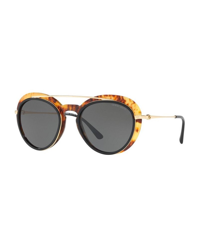 Sunglasses AR6055 54 GOLD/TOP BLACK-YELLOW HAVANA/GREY $19.80 Unisex