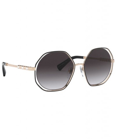 Sunglasses 0BV6144KB PINK GOLD PLATED/VIOLET INTERNAL MIRROR SILVER $114.00 Unisex