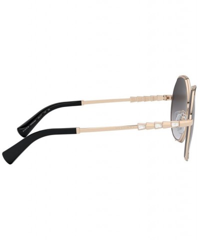 Sunglasses 0BV6144KB PINK GOLD PLATED/VIOLET INTERNAL MIRROR SILVER $114.00 Unisex