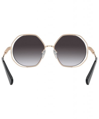 Sunglasses 0BV6144KB PINK GOLD PLATED/VIOLET INTERNAL MIRROR SILVER $114.00 Unisex