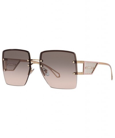 Women's Sunglasses BV6178 57 Pink Gold-Tone $138.23 Womens