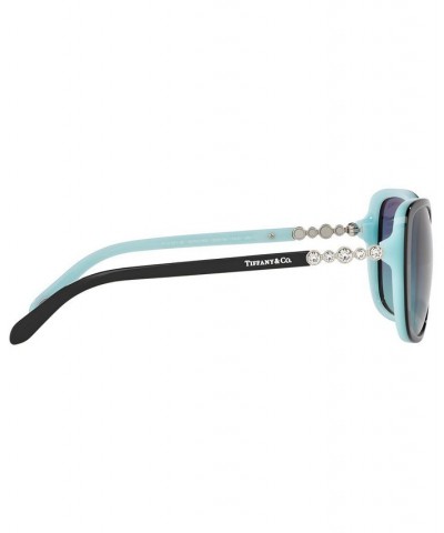 Sunglasses TF4121B 55 BLACK/BLUE/BLUE GRADIENT $105.36 Unisex