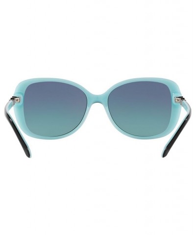 Sunglasses TF4121B 55 BLACK/BLUE/BLUE GRADIENT $105.36 Unisex