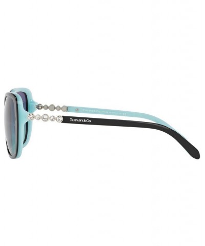 Sunglasses TF4121B 55 BLACK/BLUE/BLUE GRADIENT $105.36 Unisex