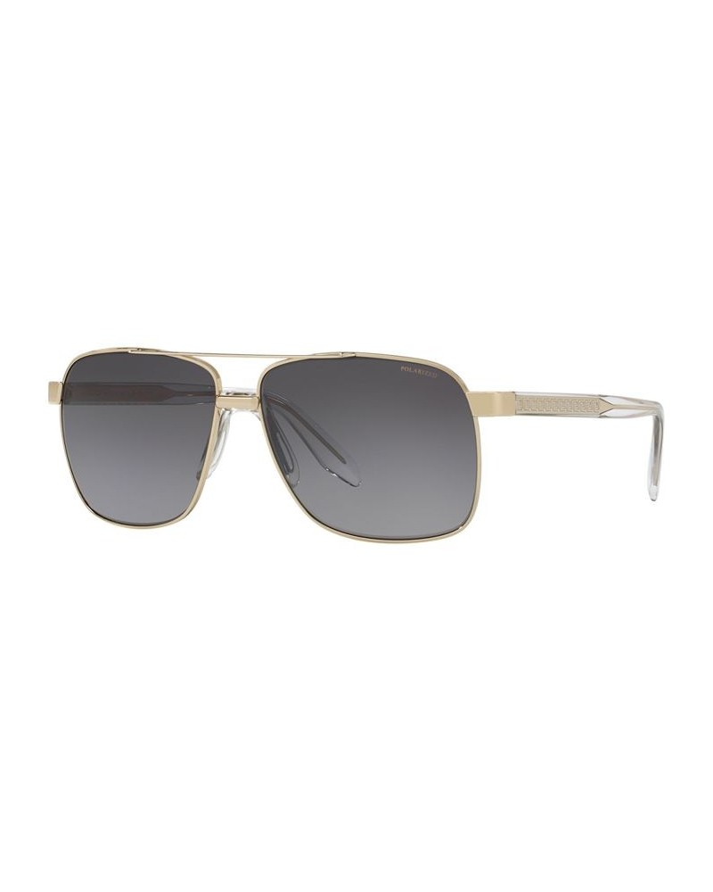 Polarized Sunglasses VE2174 GOLD/GREY GRADIENT POLAR $54.40 Unisex