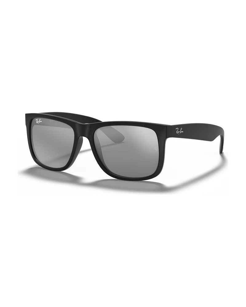 Unisex Low Bridge Fit Sunglasses RB4165F JUSTIN COLOR MIX 58 Black 1 $26.40 Unisex