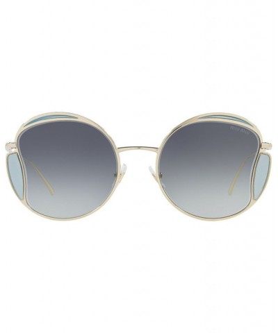 Women's Sunglasses MU 56XS 54 Pale Gold-Tone $117.25 Womens